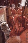 Anders Zorn Les Demoiselles Schwartz oil painting on canvas
